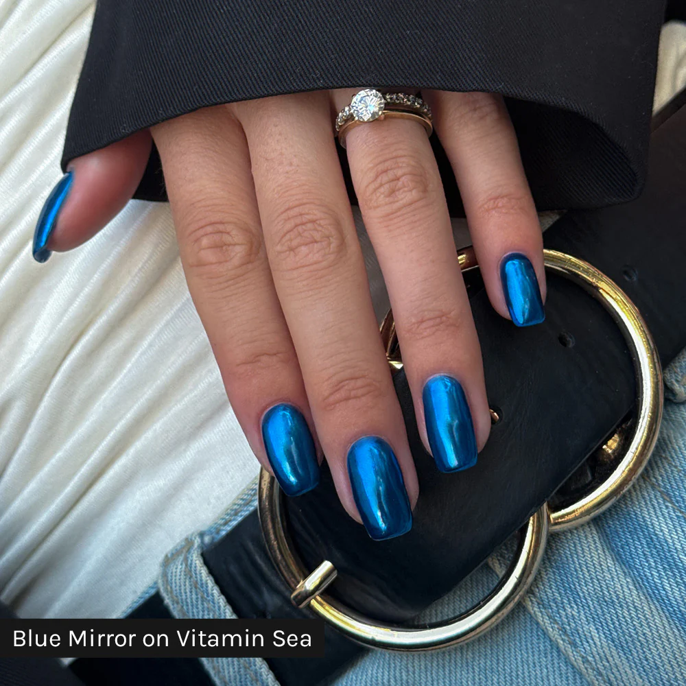 Blue Mirror Chrome Powder - Image 5