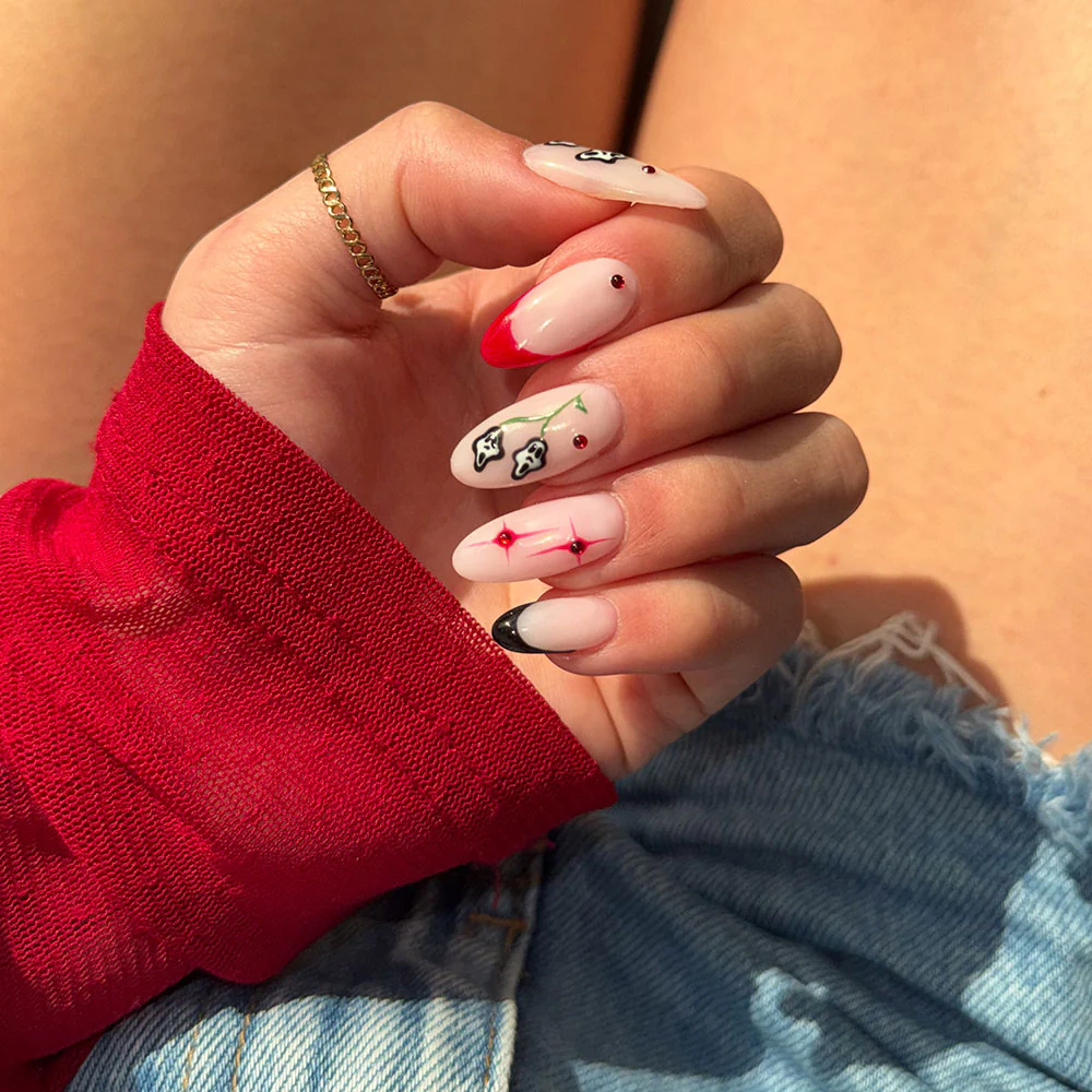 Bright Rhinestone Nail Art Set - Image 13