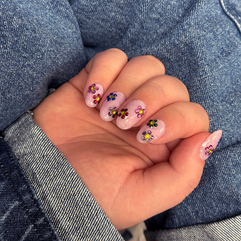 Bright Rhinestone Nail Art Set - Image 9