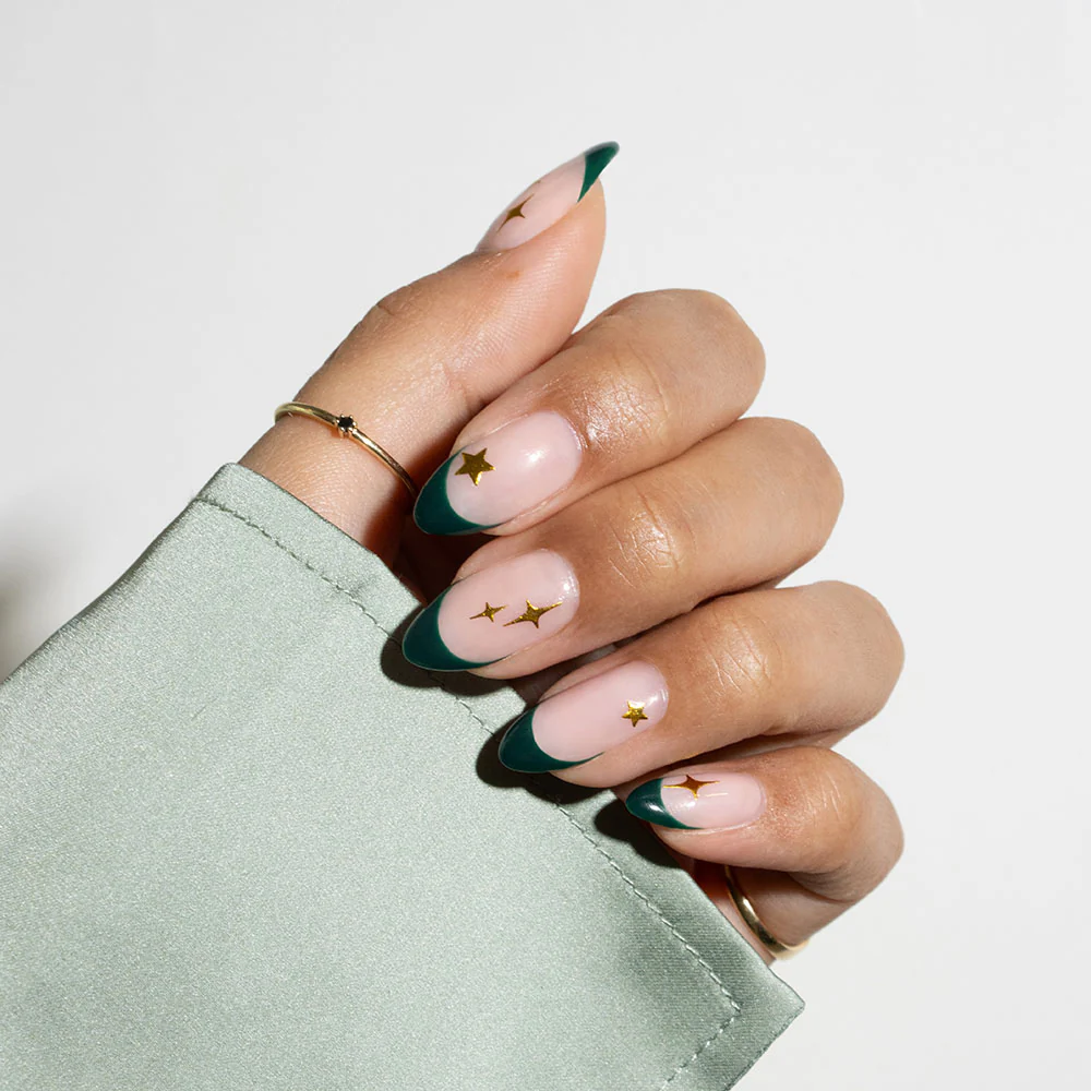 Gold Star Nail Stickers - Image 2