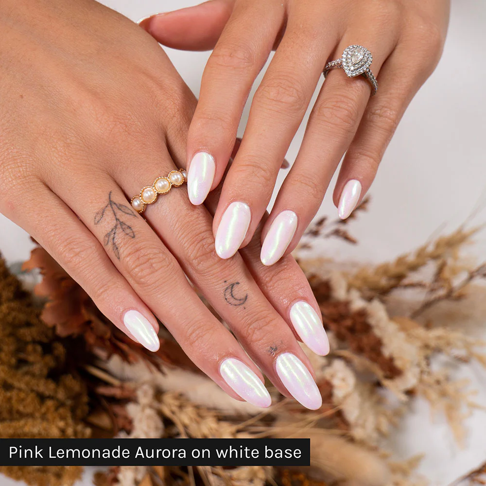 Pink Lemonade Aurora Chrome Powder - Image 4