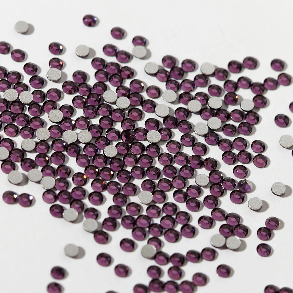 Purple Rhinestone Nail Art Set - Image 6