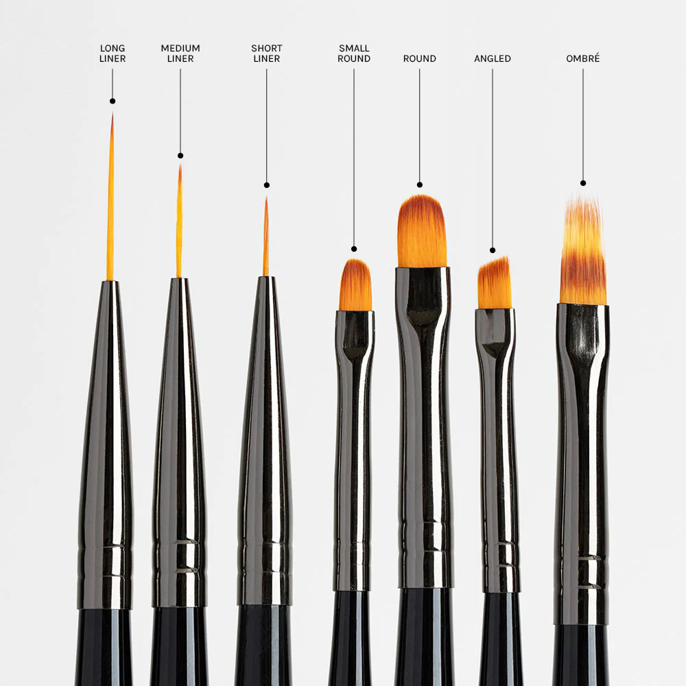 Short Liner Nail Art Brush - Image 4